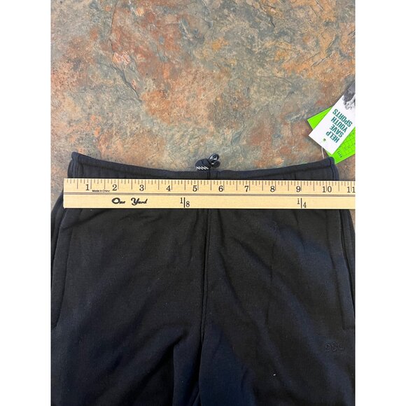 DSG Boys XS Solid Fleece Shorts‎ Black 60% Cotton 40% Polyester - Picture 3 of 8